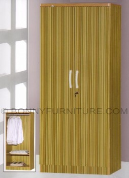 260 wardrobe cabinet 2-doors bamboo