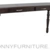 ct-1861 console table with 2 drawers long