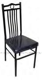 Ness Chair Metal cushion seat