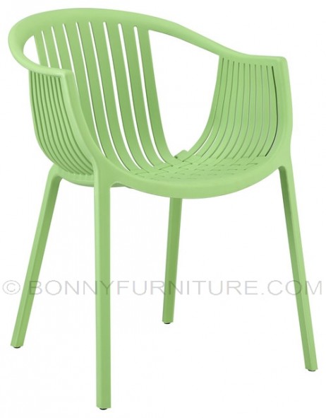 pp-607 plastic chair green