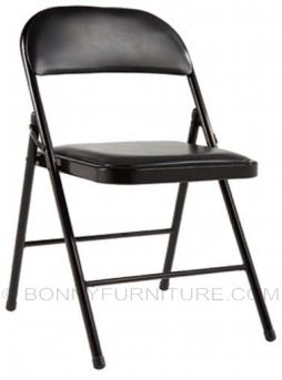 folding chair jit-tr503 leatherette black