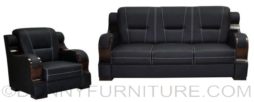 09C sofa set black