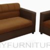 benetton sofa 211 dark brown