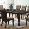 penny dining set 8seater brown