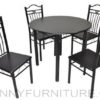 A72/B03 Dining Set 4-seater wenge